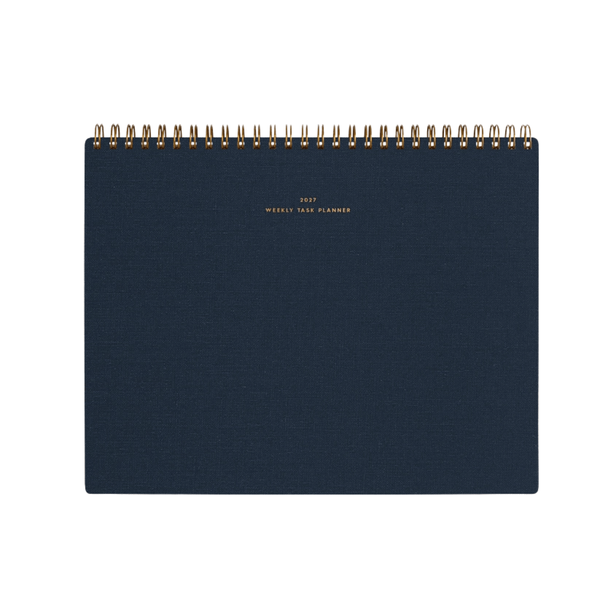 Appointed Agenda Agenda Weekly Task Planner Horizontal 2027 - Oxford Blue