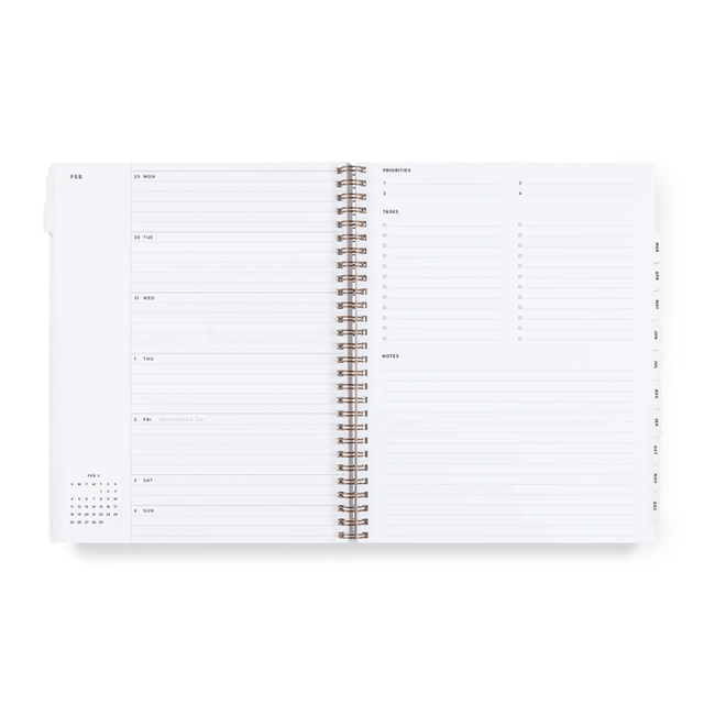 Appointed Agenda Agenda Year Task Planner 2024-2025 Linen