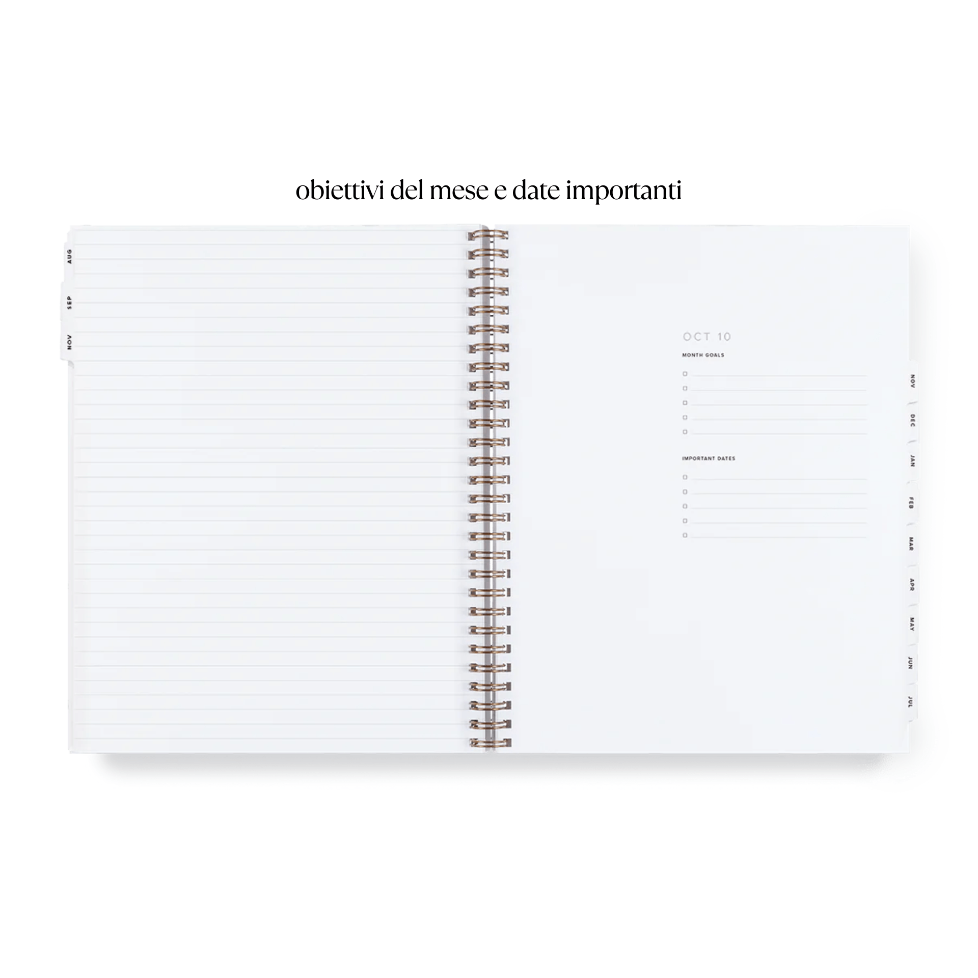 Appointed Agenda Agenda Year Task Planner 2025/2026 - Oxford Blue