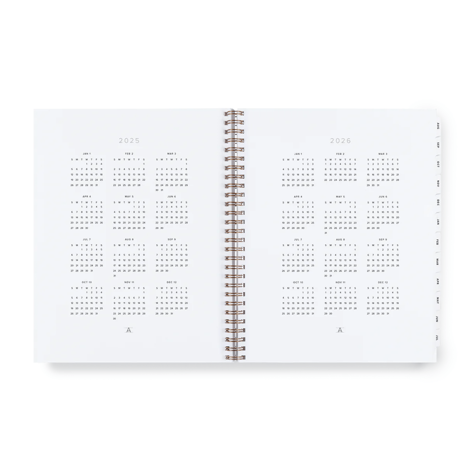 Appointed Agenda Agenda Year Task Planner 2025/2026 - Oxford Blue