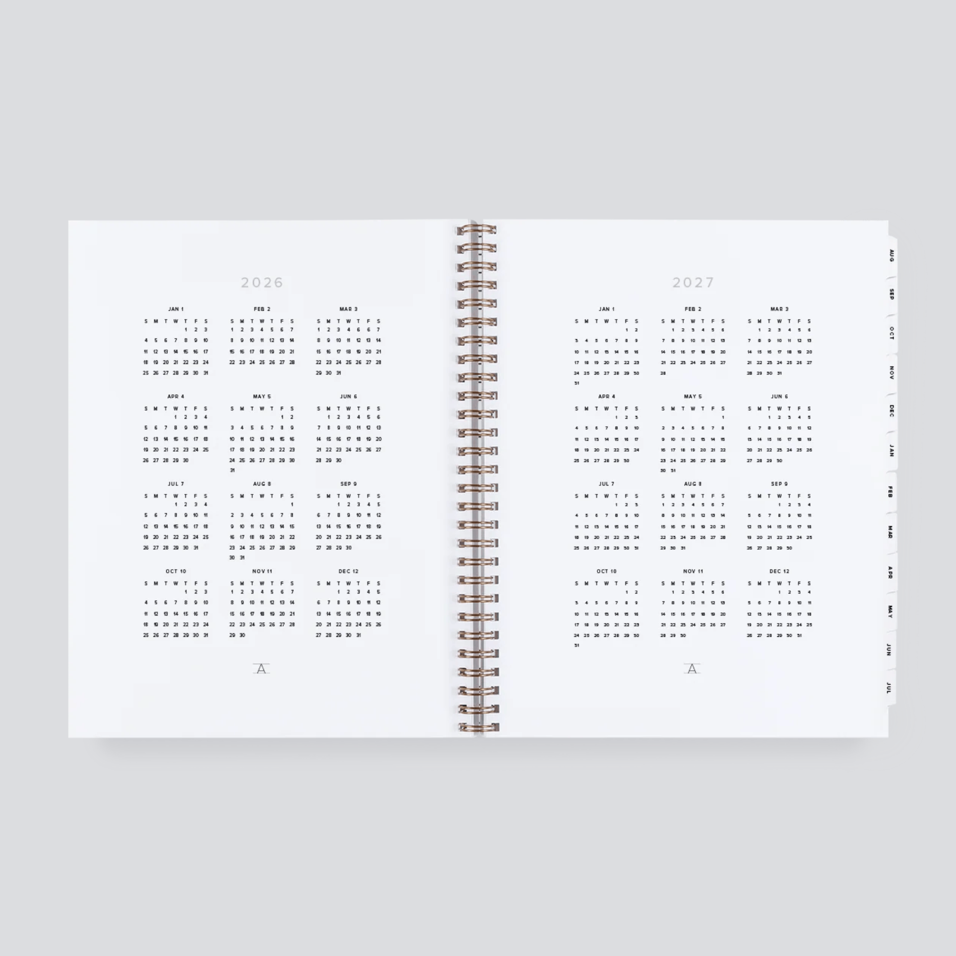 Appointed Agenda Agenda Year Task Planner 2026/2027 - Hunter Green