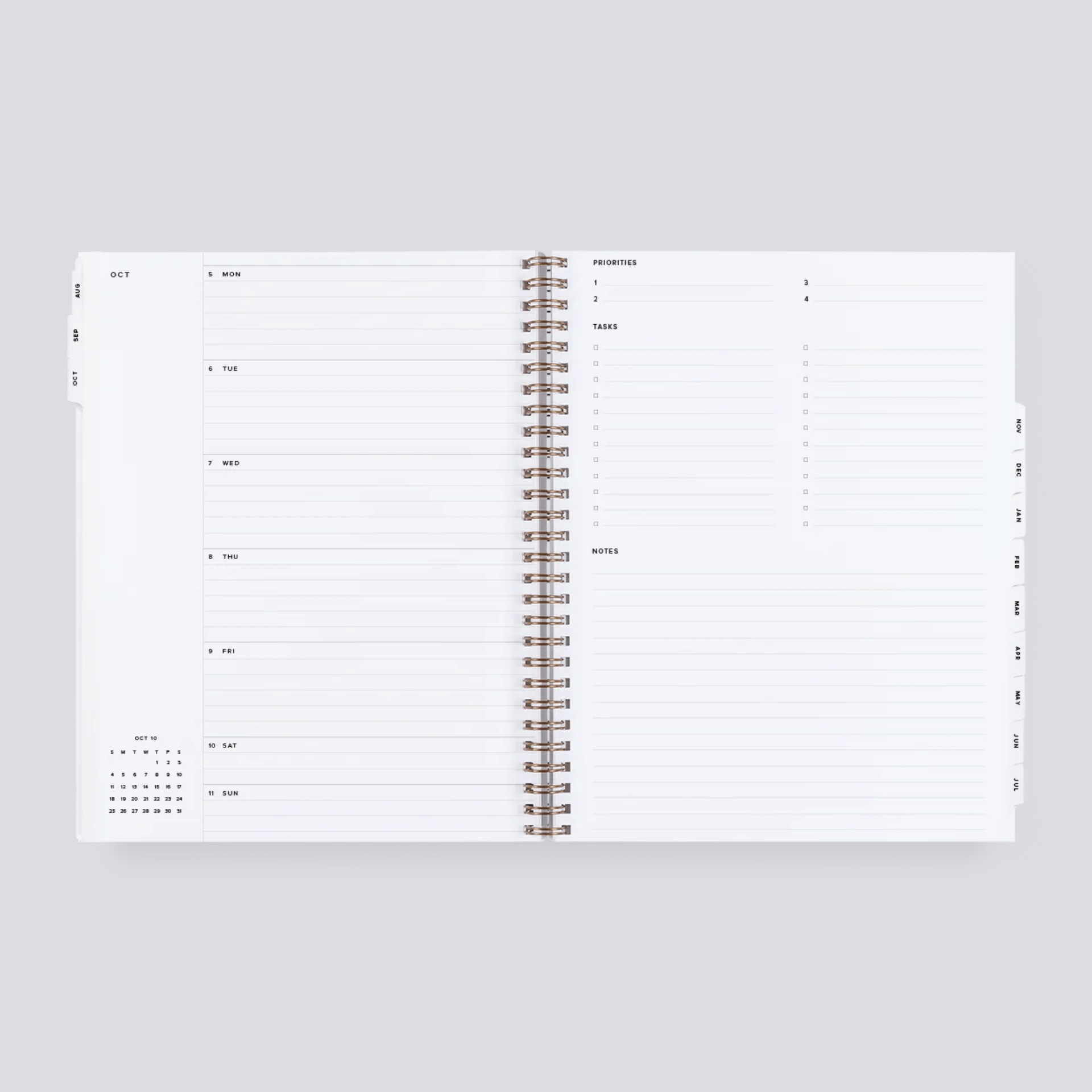 Appointed Agenda Agenda Year Task Planner 2026/2027 - Hunter Green