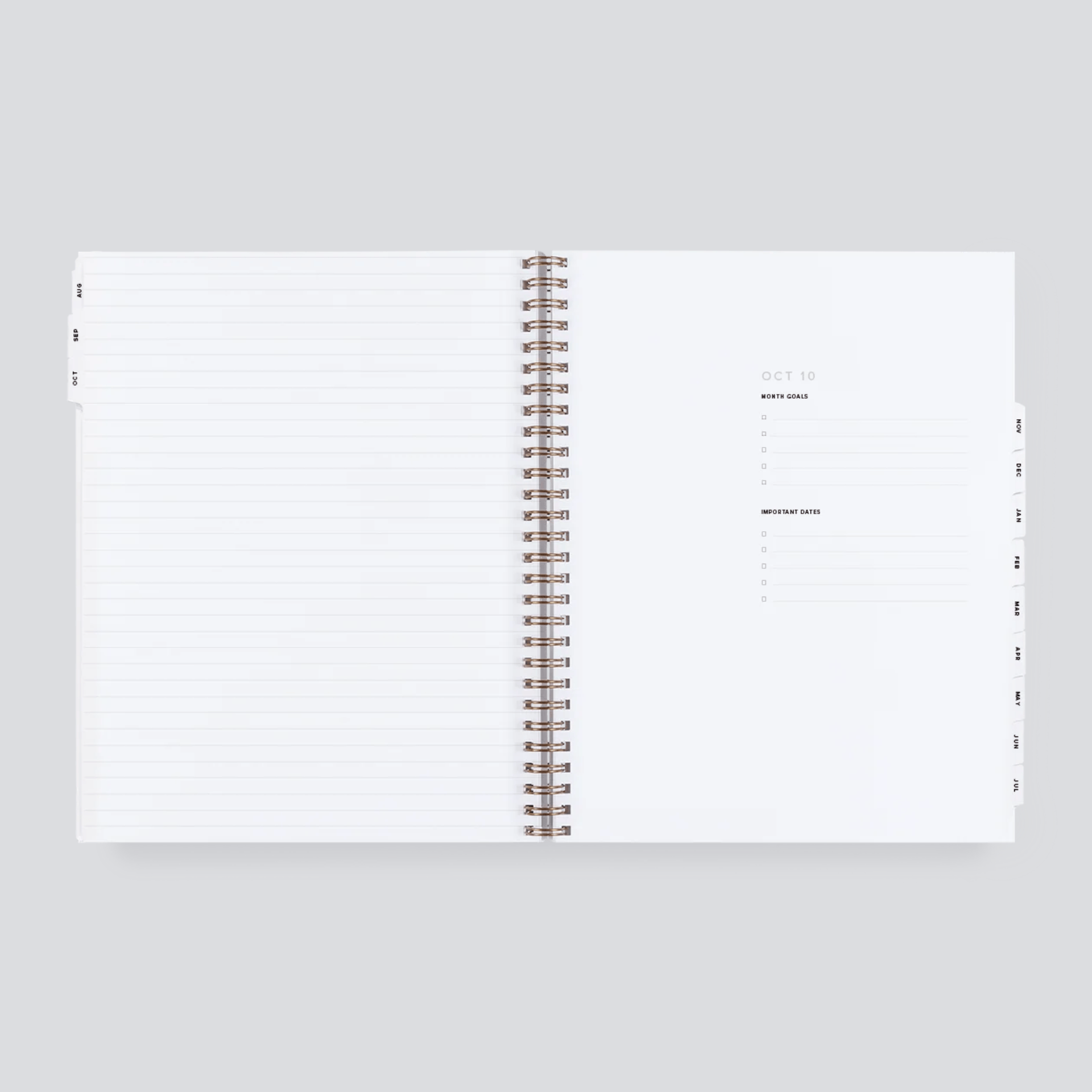 Appointed Agenda Agenda Year Task Planner 2026/2027 - Matcha
