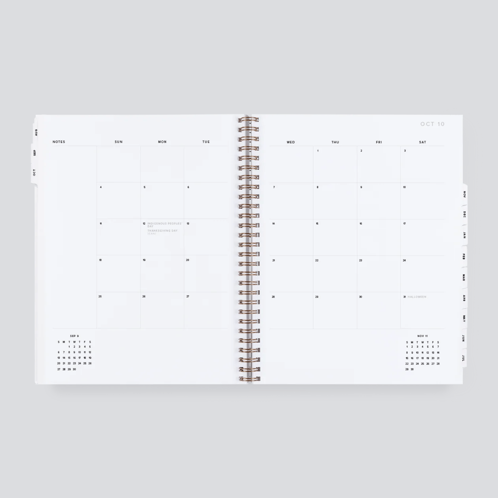 Appointed Agenda Agenda Year Task Planner 2026/2027 - Matcha