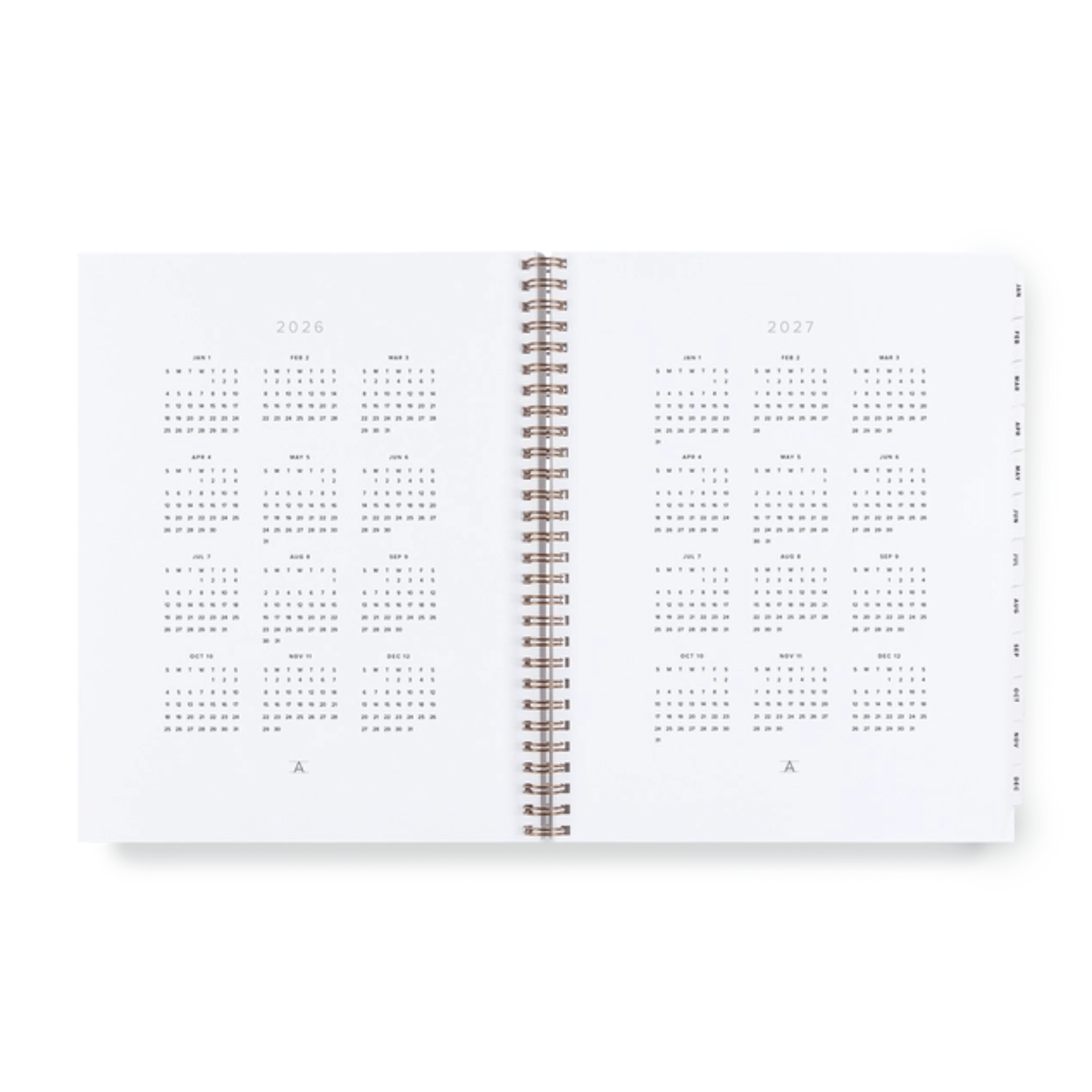 Appointed Agenda Agenda Year Task Planner 2026 - Pomegranate