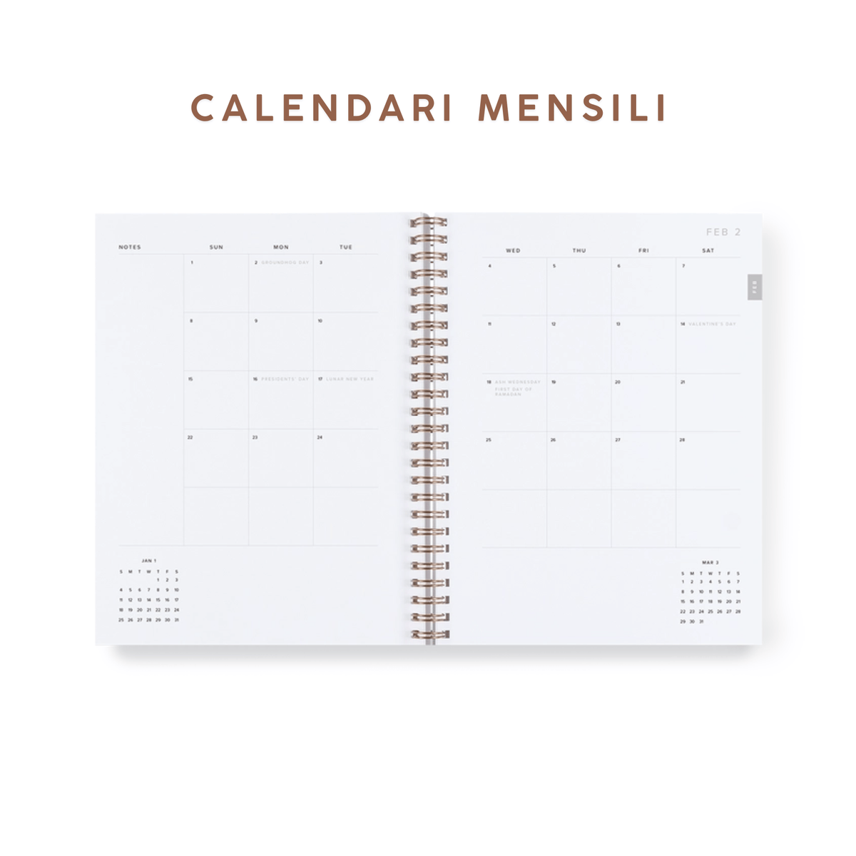 Appointed Agenda Agenda Year Task Planner 2027 - Compact Green