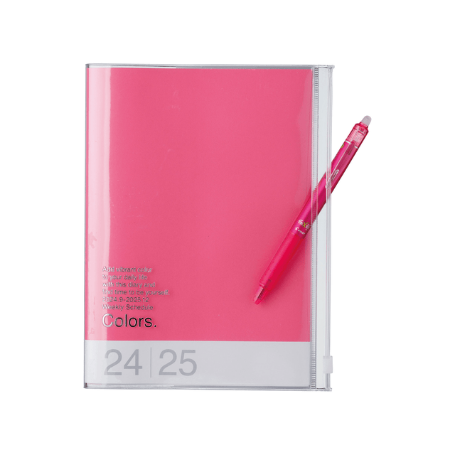 Mark's Tokyo Agenda PINK Diary 2024-2025 Mark's Tokyo - Colors