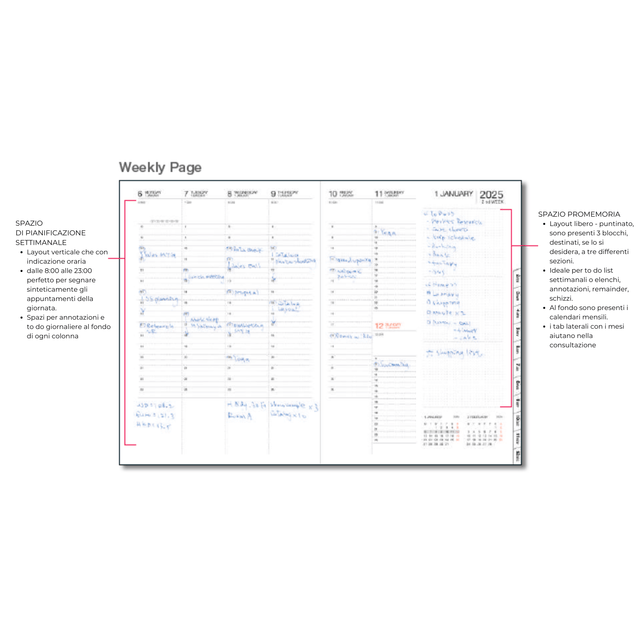 Mark's Tokyo Agenda Diary 2024-2025 Mark's Tokyo - Dots