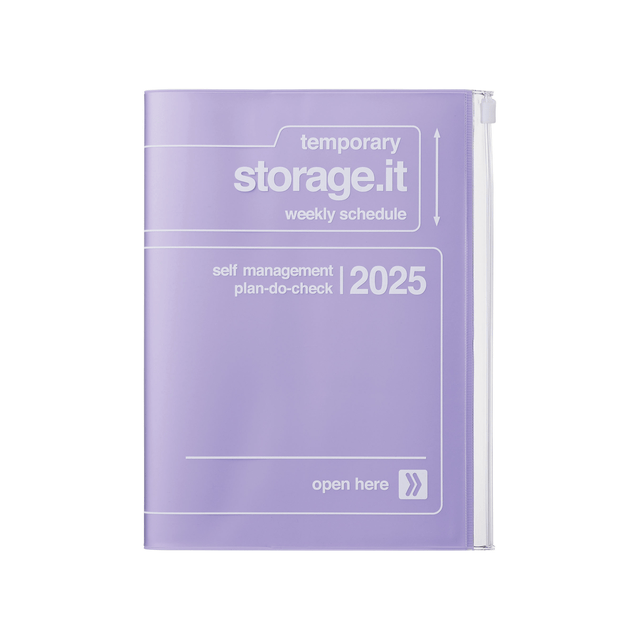 Mark's Tokyo Agenda PURPLE Diary 2024-2025 Mark's Tokyo - Storage