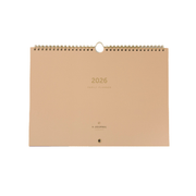 A-Journal Agenda Family Planner 2026 Beige