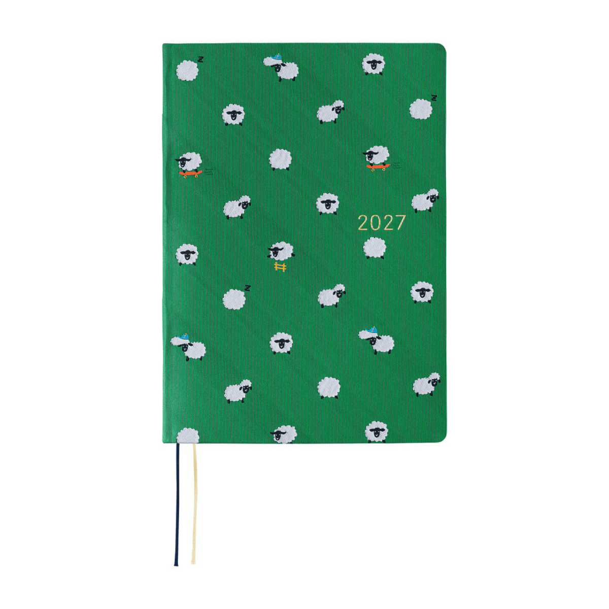 Hobonichi Agenda Hobonichi HON A5 2027  - Bow & Tie Sheep Sheep Sheep