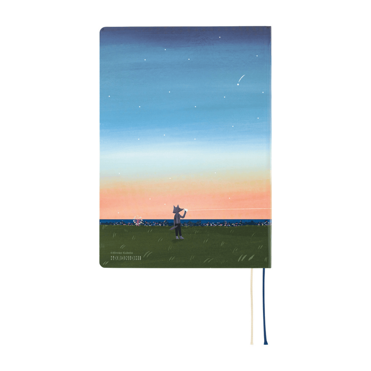 Hobonichi Agenda Hobonichi HON A5 2027  - Hiroko Kubota String Telephone Until the Moon is Full