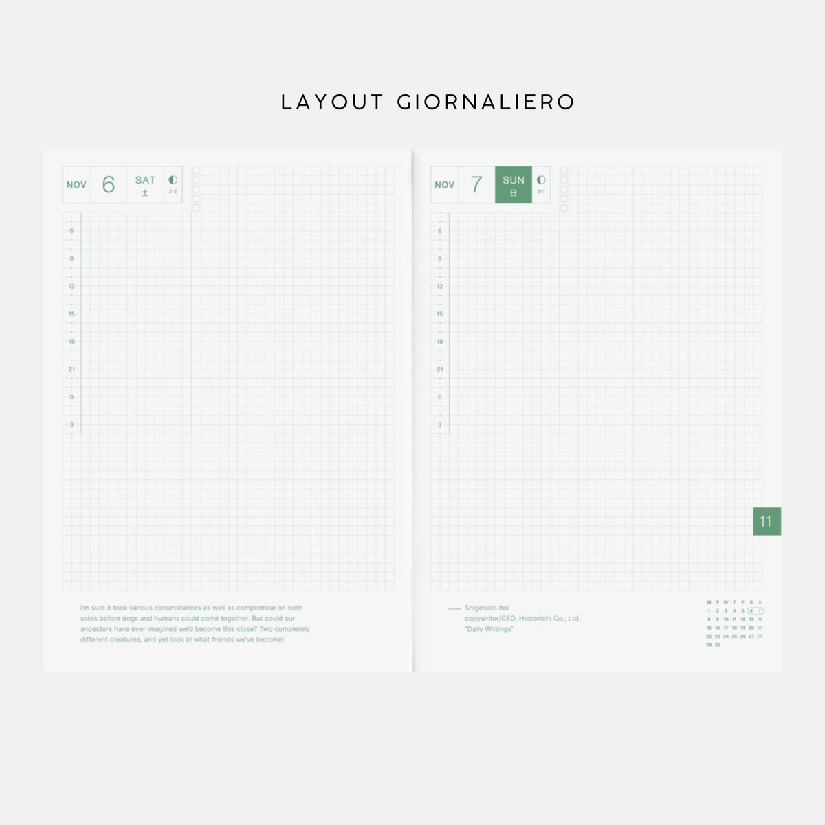 Hobonichi Agenda Hobonichi Techo Cousin Book A5