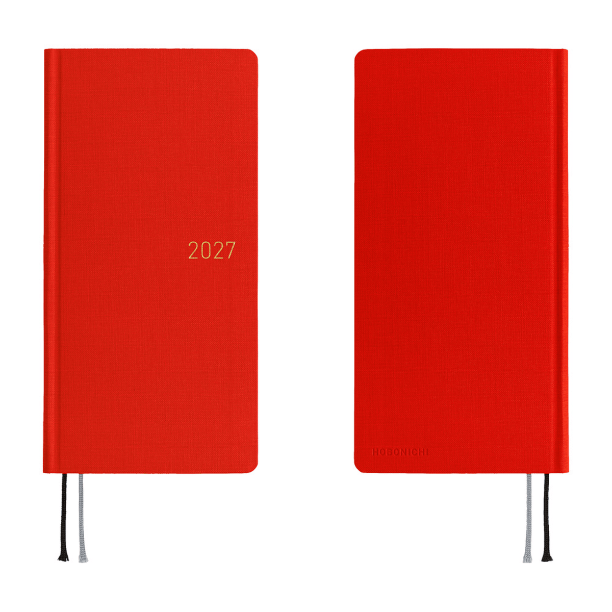 Hobonichi Agenda Hobonichi Weeks 2027 - Colors Poppy Red
