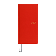 Hobonichi Agenda Hobonichi Weeks 2027 - Colors Poppy Red
