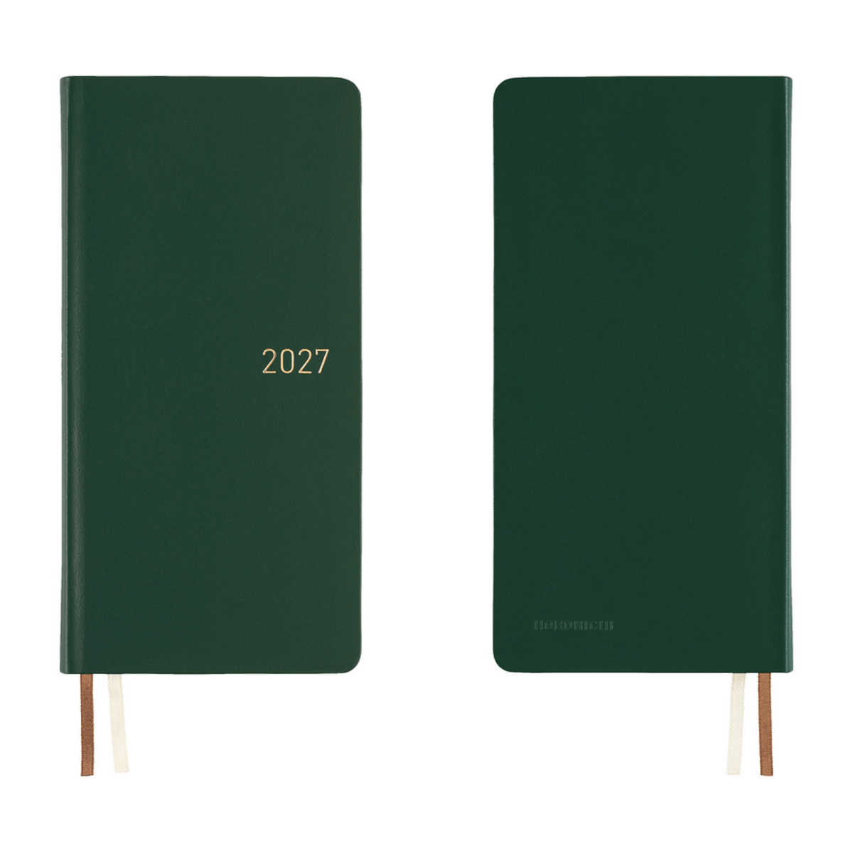 Hobonichi Agenda Hobonichi Weeks 2027 - Leather Forest Green