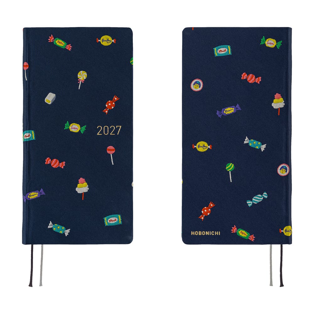Hobonichi Agenda Hobonichi Weeks 2027 MEGA - Bow & Tie Candy Dream