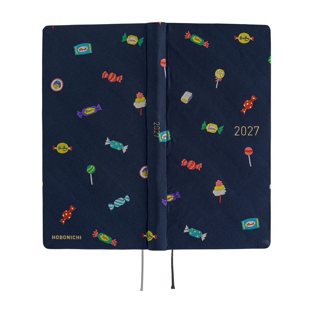 Hobonichi Agenda Hobonichi Weeks 2027 MEGA - Bow & Tie Candy Dream