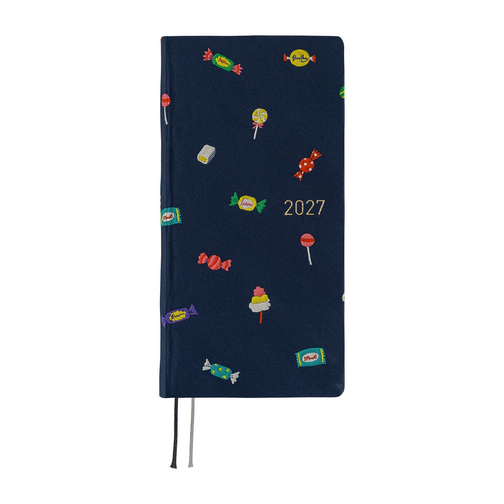 Hobonichi Agenda Hobonichi Weeks 2027 MEGA - Bow & Tie Candy Dream