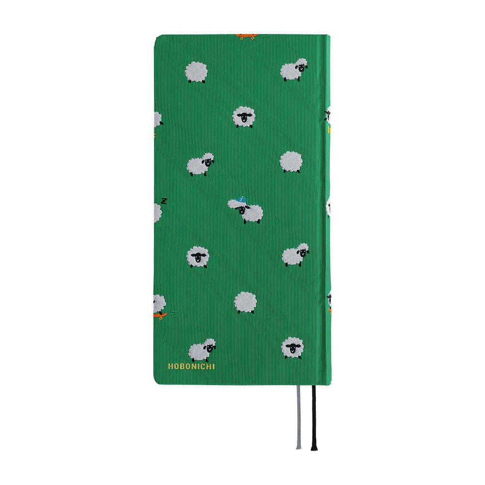 Hobonichi Agenda Hobonichi Weeks 2027 MEGA - Bow & Tie Sheep Sheep Sheep