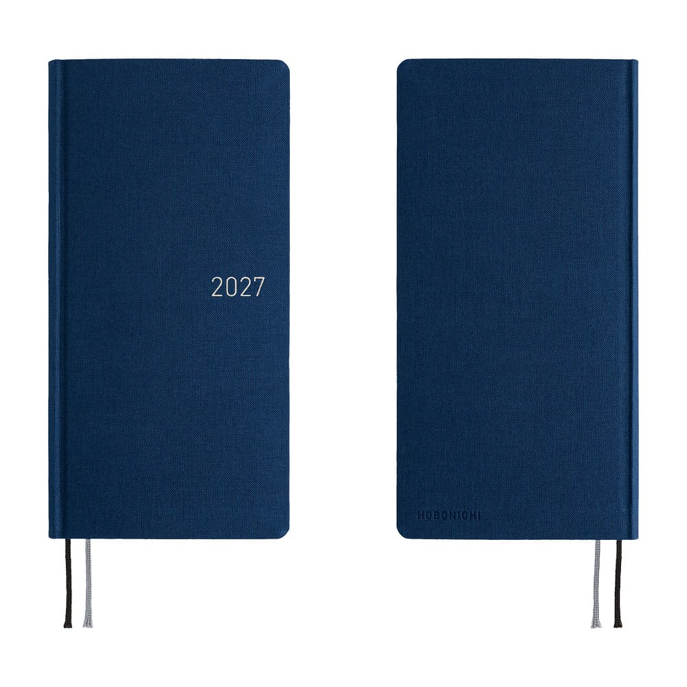Hobonichi Agenda Hobonichi Weeks 2027 MEGA - Colors Midnight Blue