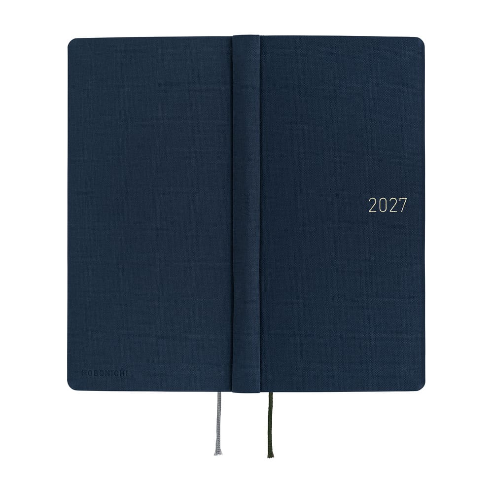 Hobonichi Agenda Hobonichi Weeks 2027 MEGA - Colors Midnight Blue