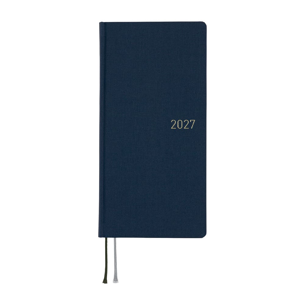 Hobonichi Agenda Hobonichi Weeks 2027 MEGA - Colors Midnight Blue