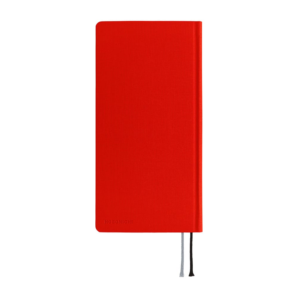 Hobonichi Agenda Hobonichi Weeks 2027 MEGA - Colors Poppy Red