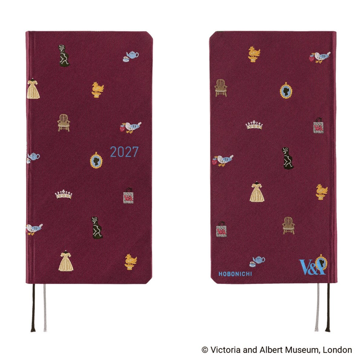 Hobonichi Agenda Hobonichi Weeks 2027 - V&A Welcome to the V&A