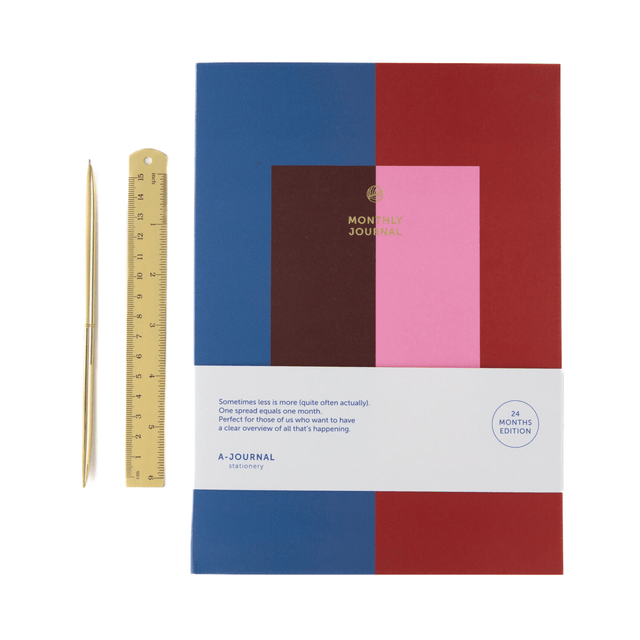 A-Journal Agenda Monthly Journal - Agenda Mensile 24 mesi 2026-2027