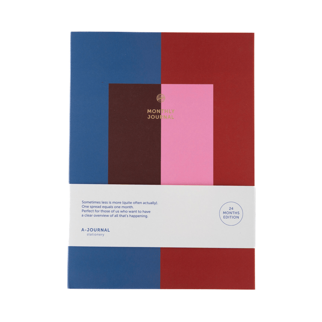 A-Journal Agenda Monthly Journal - Agenda Mensile 24 mesi 2026-2027