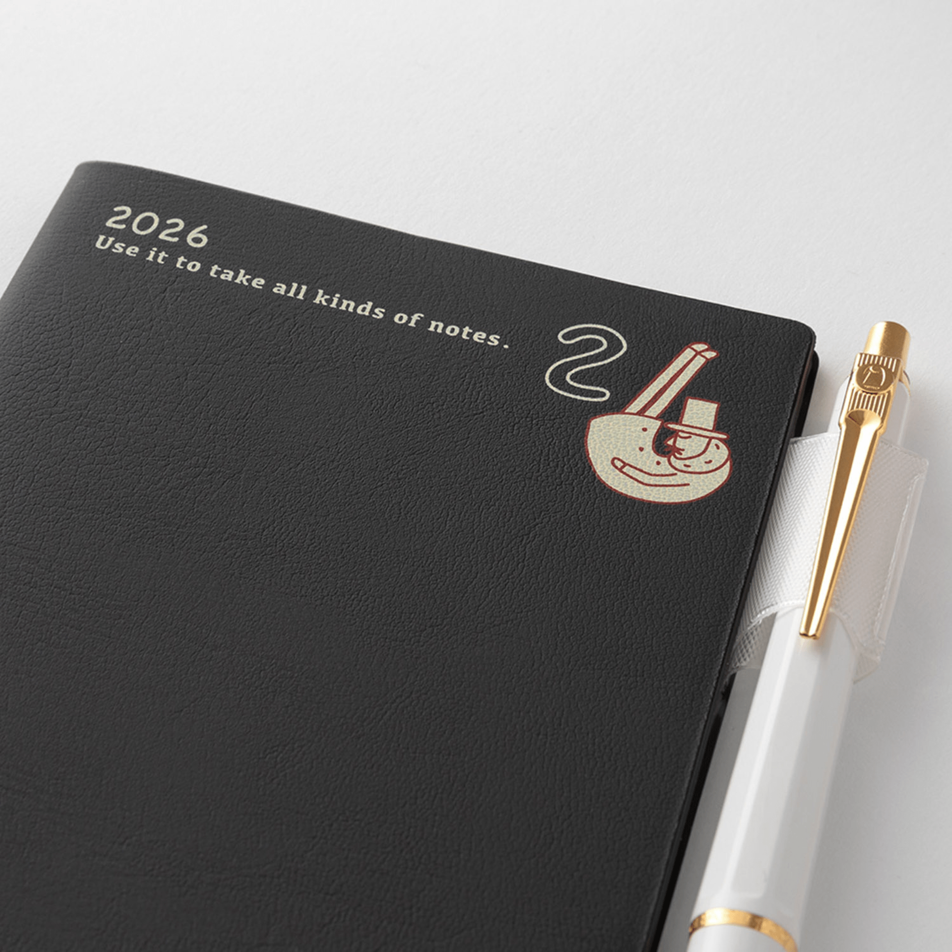 Midori Agenda Pocket Diary Slim - Ojisan 2026