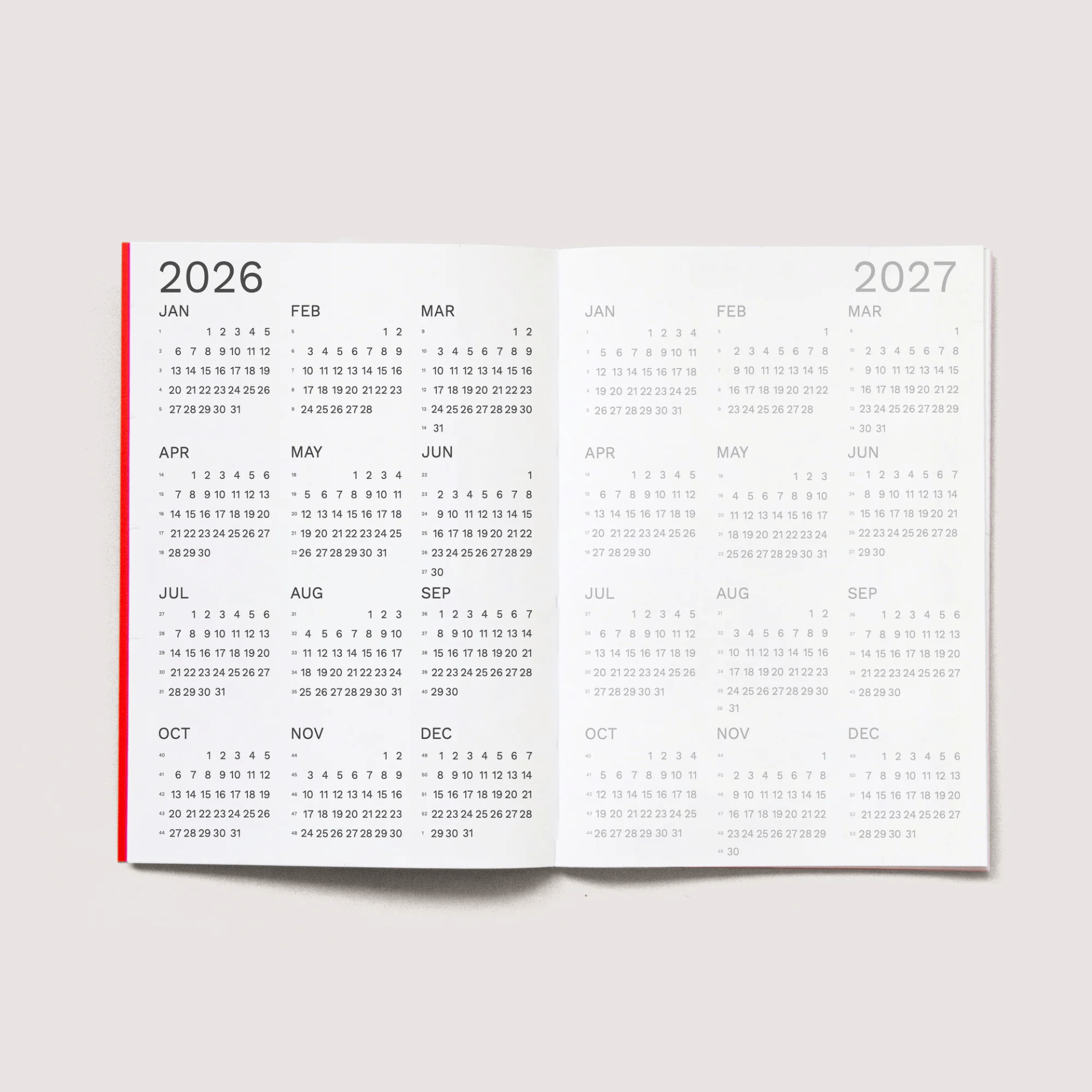 Octagon Agenda Quaderno Mensile 2026