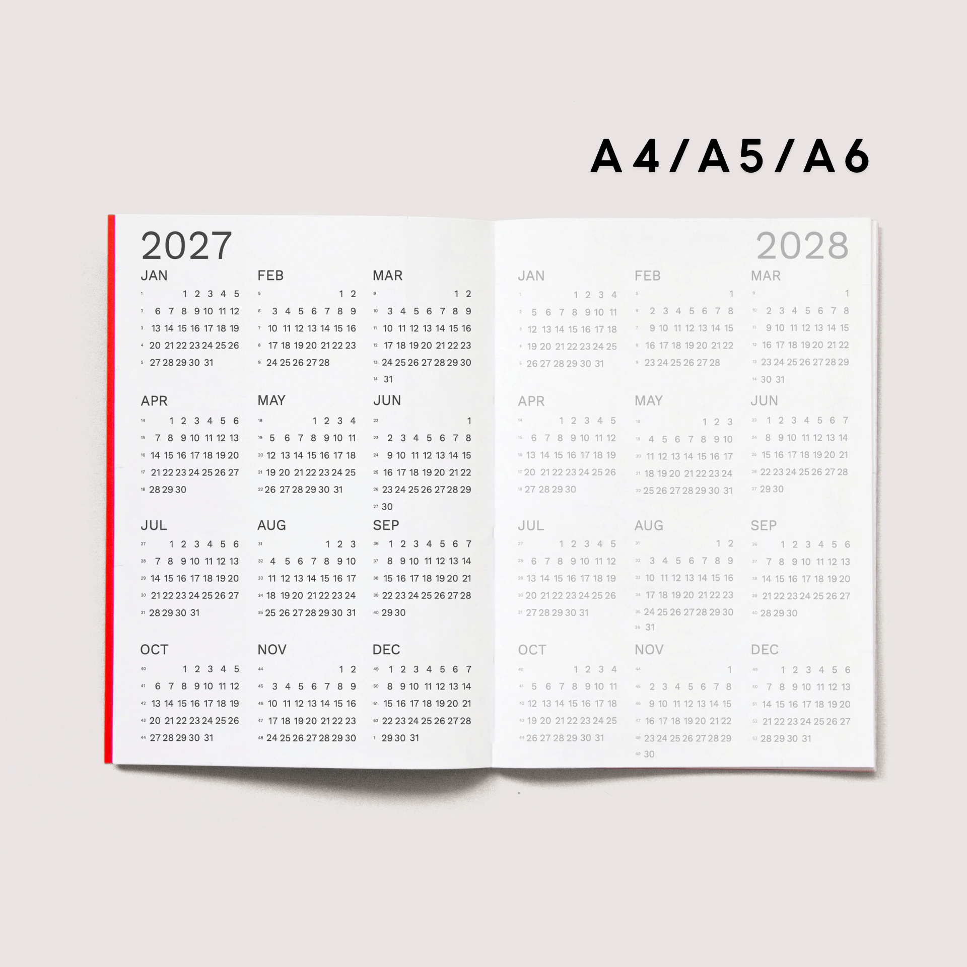 Octagon Agenda Quaderno Mensile 2027