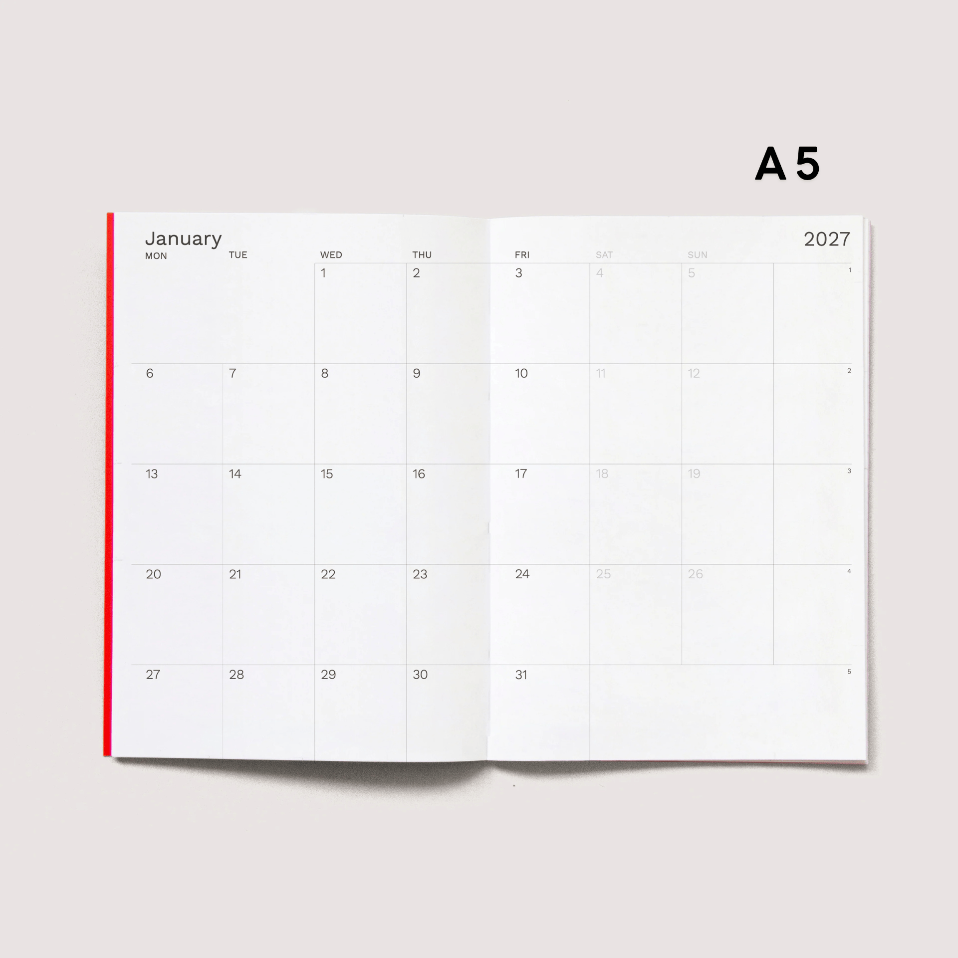 Octagon Agenda Quaderno Mensile 2027