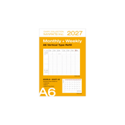 Mark's Tokyo Agenda Refill Agenda Diary 2026/2027 - A6