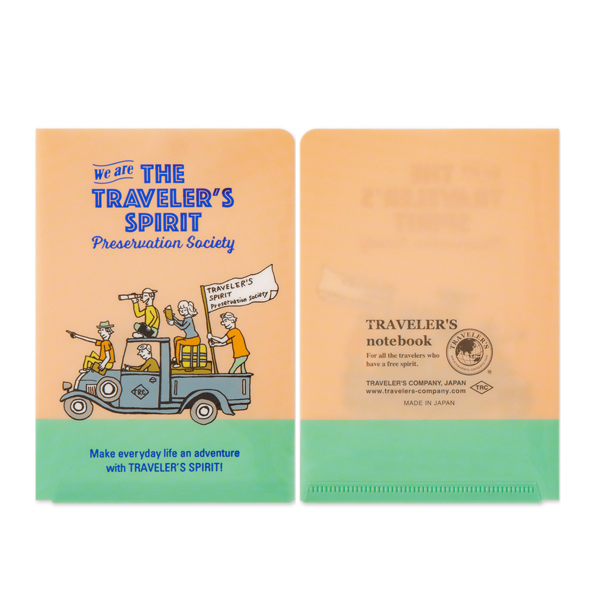 Traveler's Company Japan Agenda PASSPORT Traveler's Notebook Clear Folder 2026 - Edizione Limitata