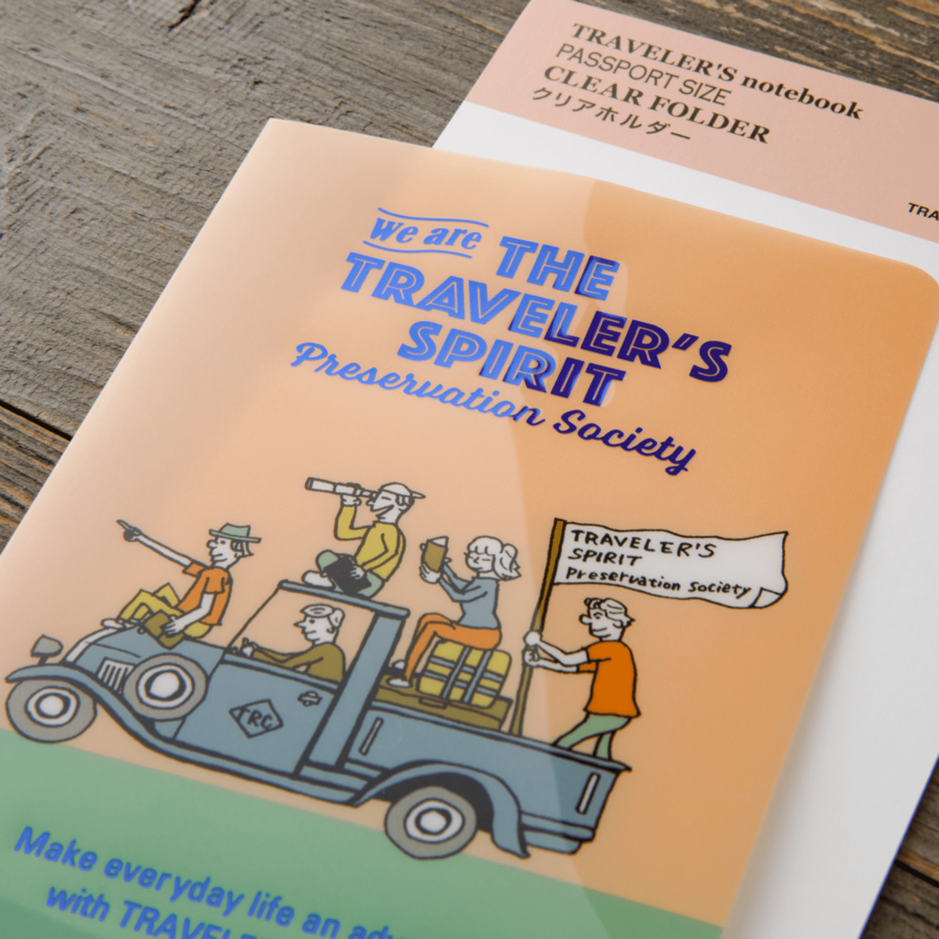 Traveler's Company Japan Agenda Traveler's Notebook Clear Folder 2026 - Edizione Limitata