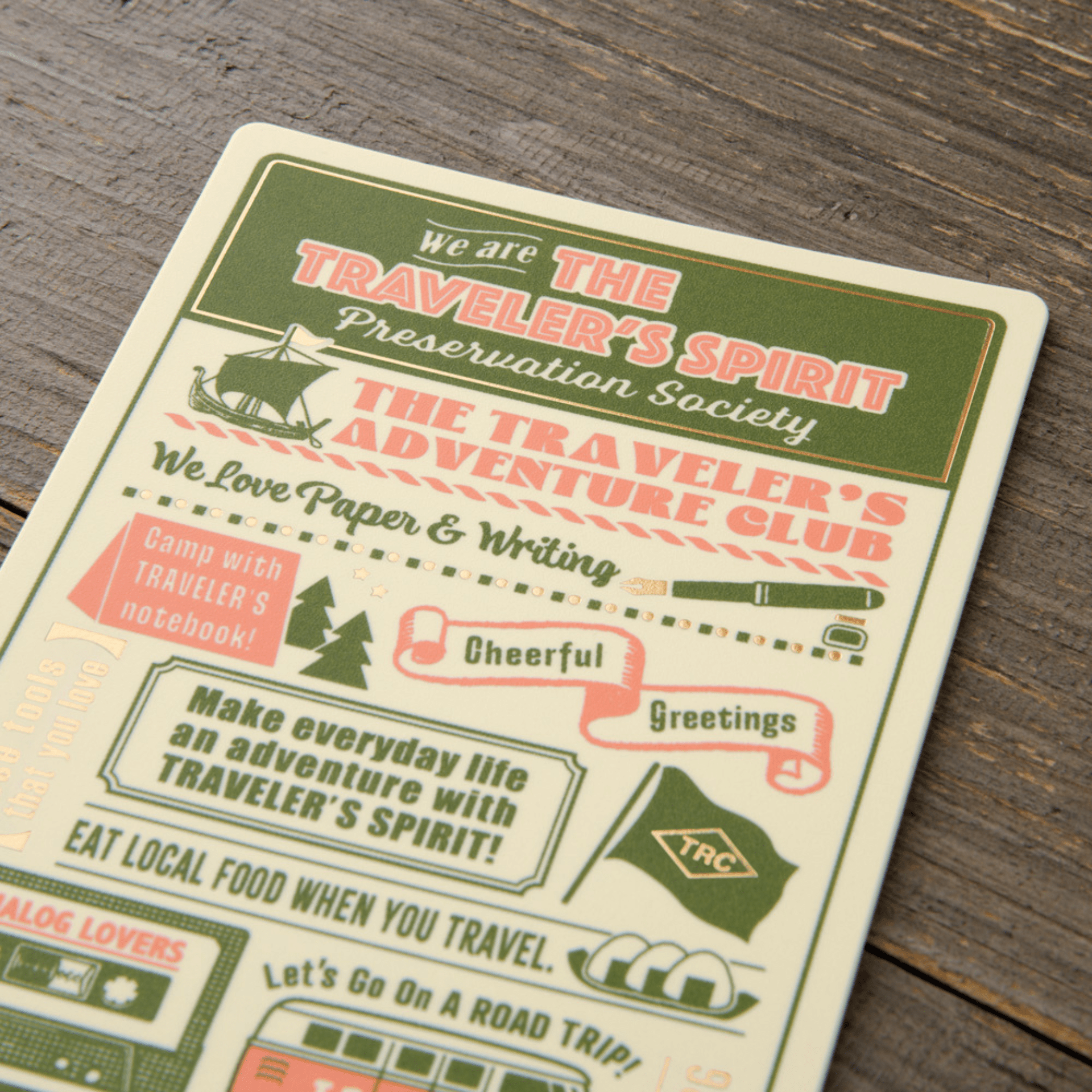 Traveler's Company Japan Agenda Traveler's Notebook Plastic Sheet 2026 - Edizione Limitata