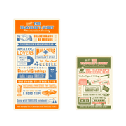 Traveler's Company Japan Agenda Traveler's Notebook Plastic Sheet 2026 - Edizione Limitata