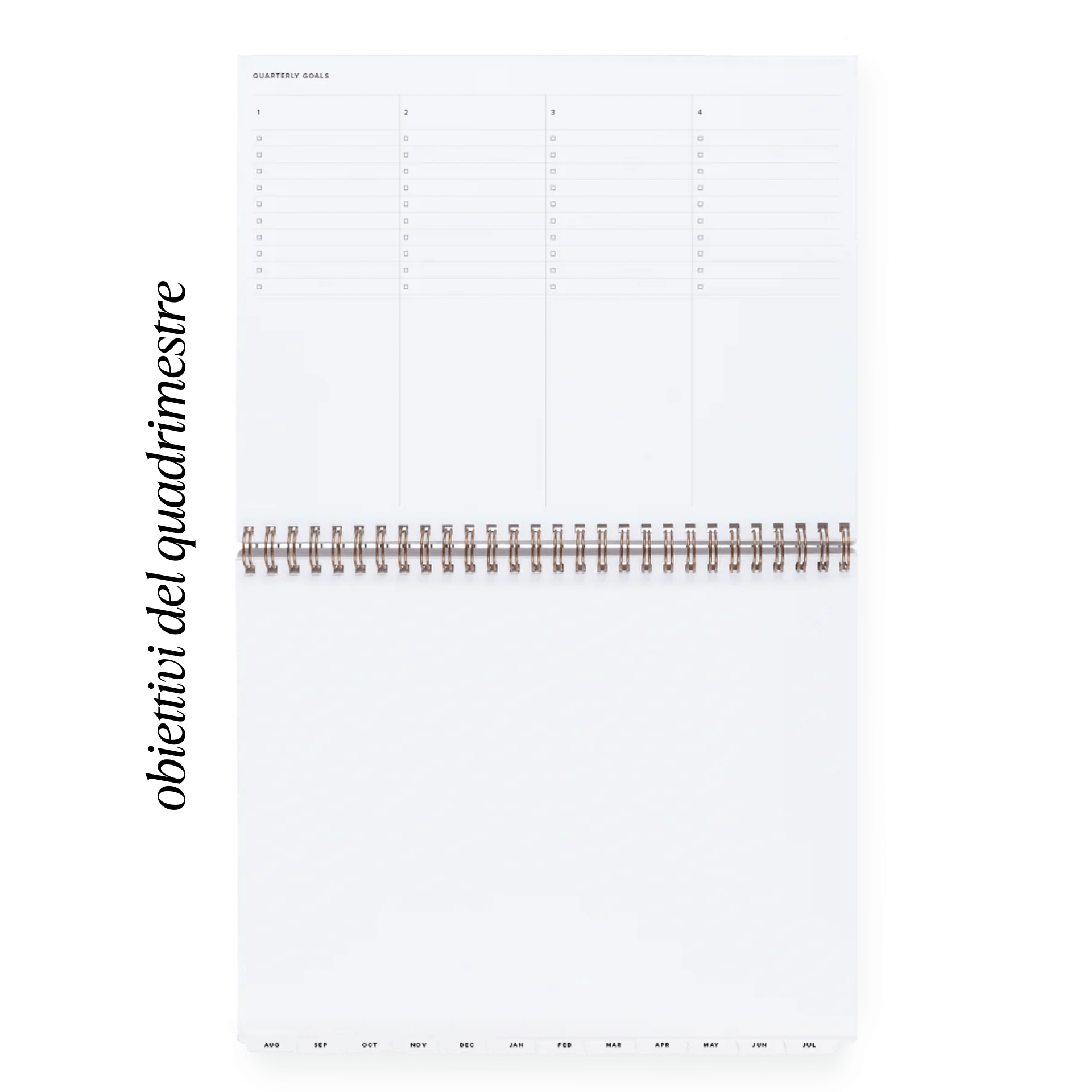 Appointed Agenda Weekly Task Planner Horizontal 2025/2026 Oxford Blue