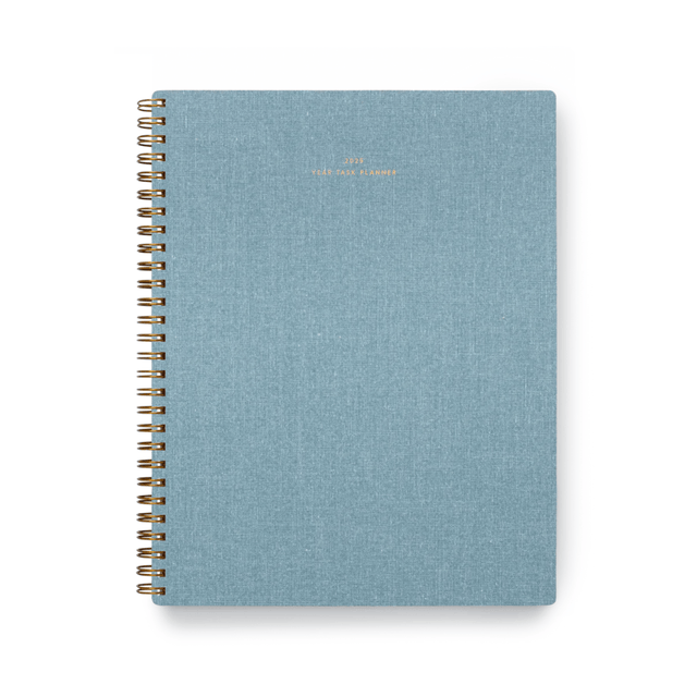 Appointed Agenda Year Task Planner Chambray Blue 2025