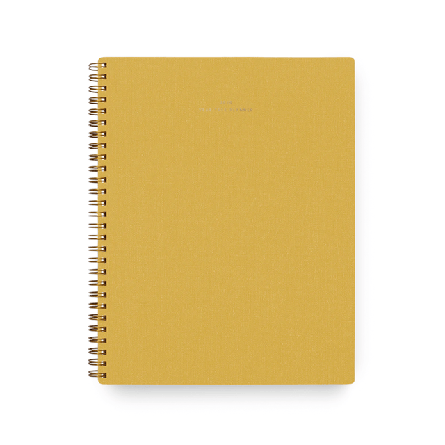 Appointed Agenda Year Task Planner Cobalt Yellow 2025