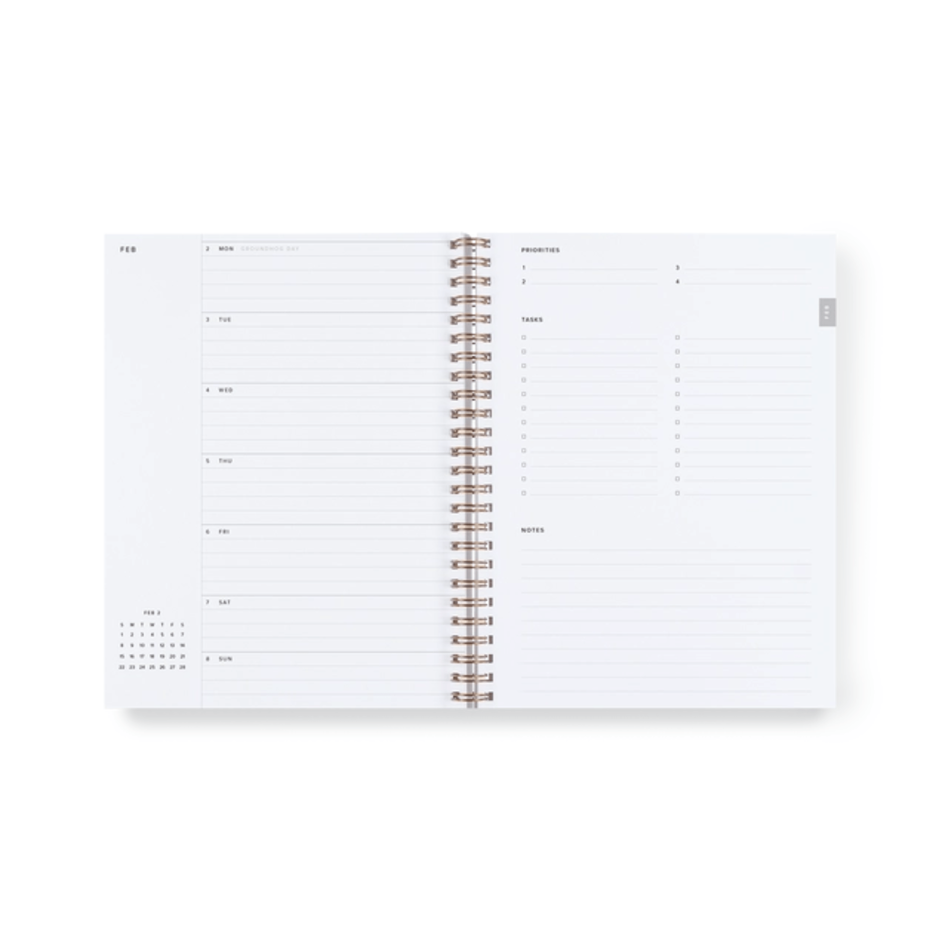 Appointed Agenda Year Task Planner Compact 2026 - Linen
