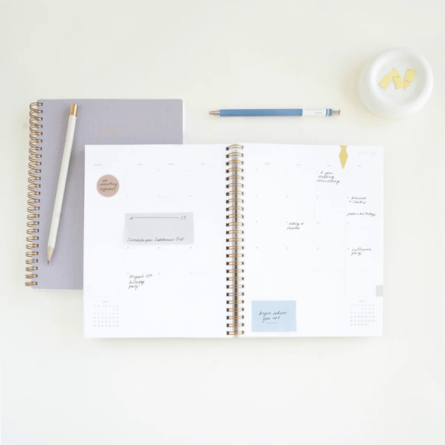 Appointed Agenda Year Task Planner Compact 2026 - Linen