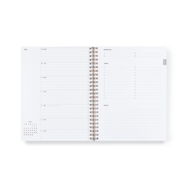 Appointed Agenda Year Task Planner Compact Lavender 2024