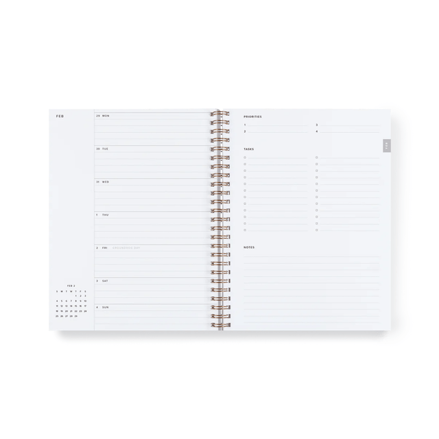 Appointed Agenda Year Task Planner Compact Lavender 2025