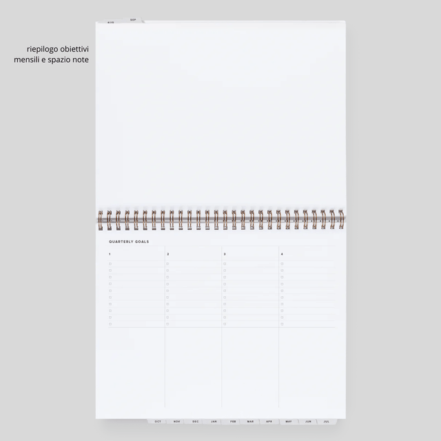 Appointed Agenda Year Task Planner Horizontal - Hunter Green 2024/2025