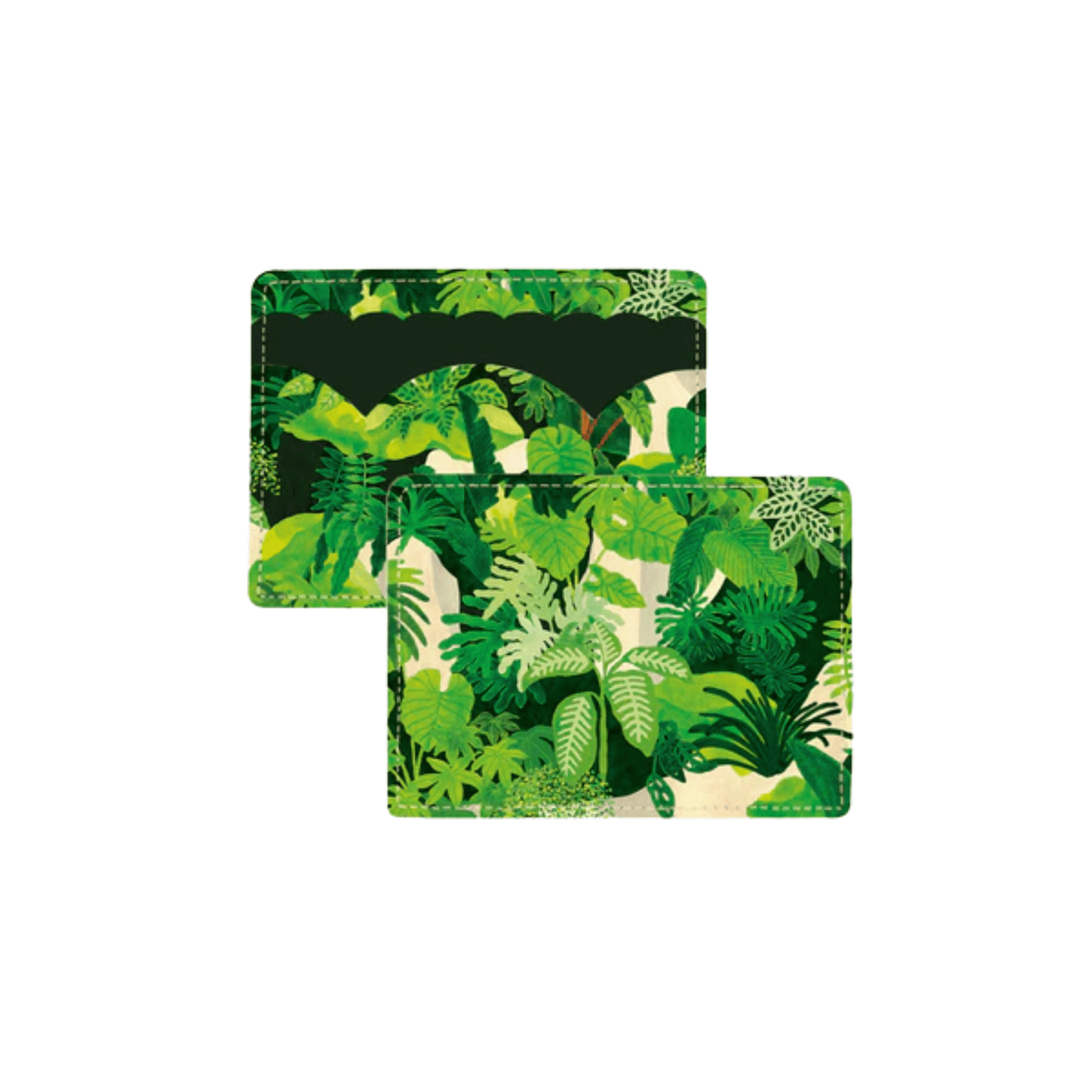 All The Way To Say Bags Card Holder - Green Cliff