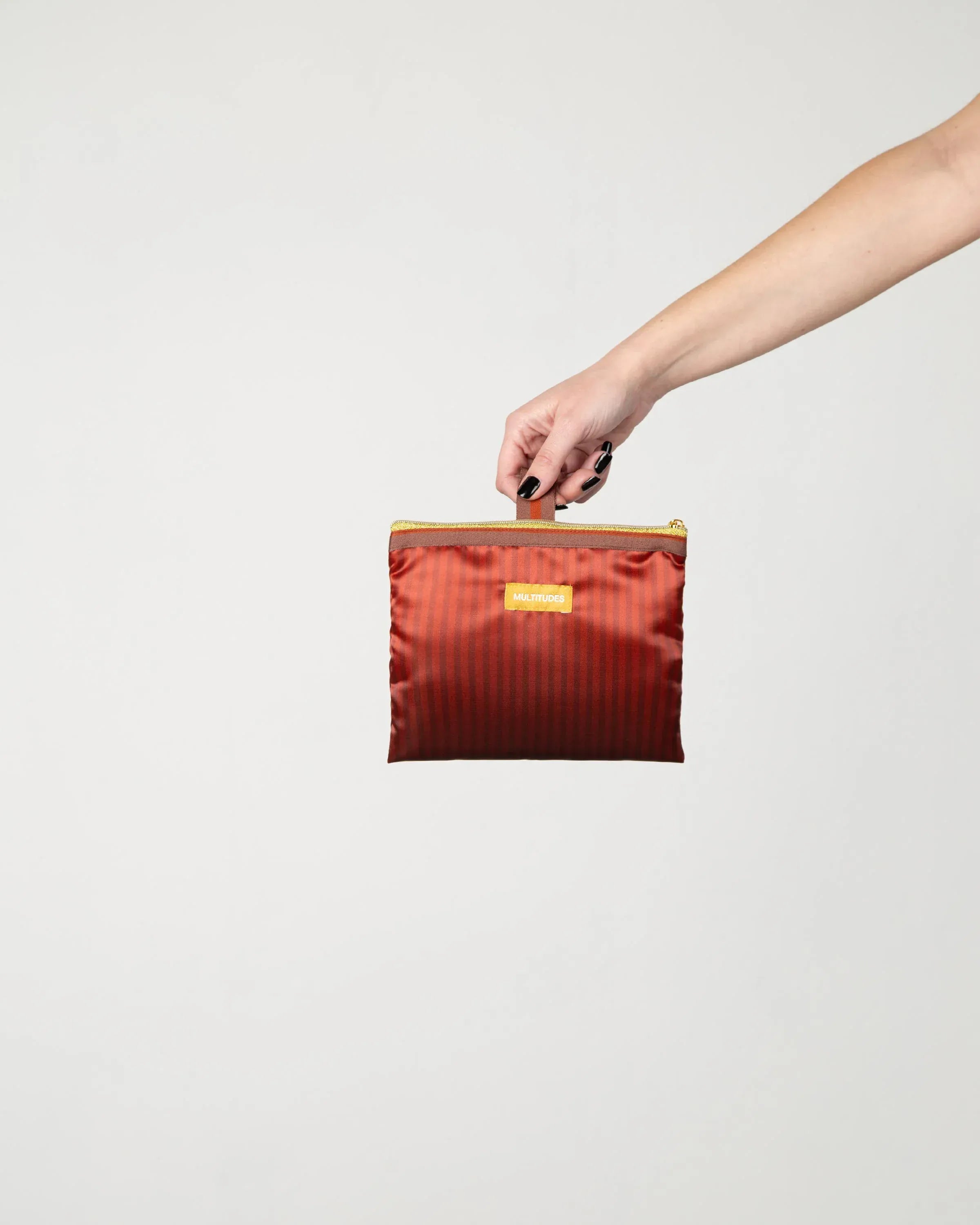 Multitudes Bags Pochette in raso Angelina